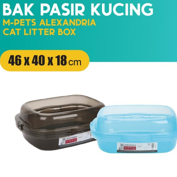 M-Pets Alexandria Cat Litter Tray M - Bak Pasir Kucing