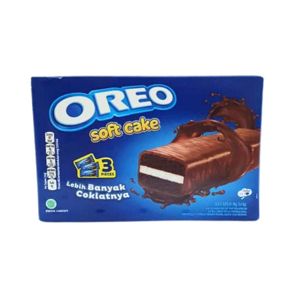 

OREO 3 PIECES 48 G OREO SOFTCAKE OREO COKLAT SOFT CAKE MAKANAN ANAK KUE