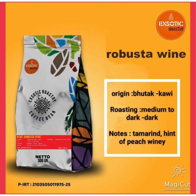 

kopi robusta wine bhutak Kawi 1kg speciality