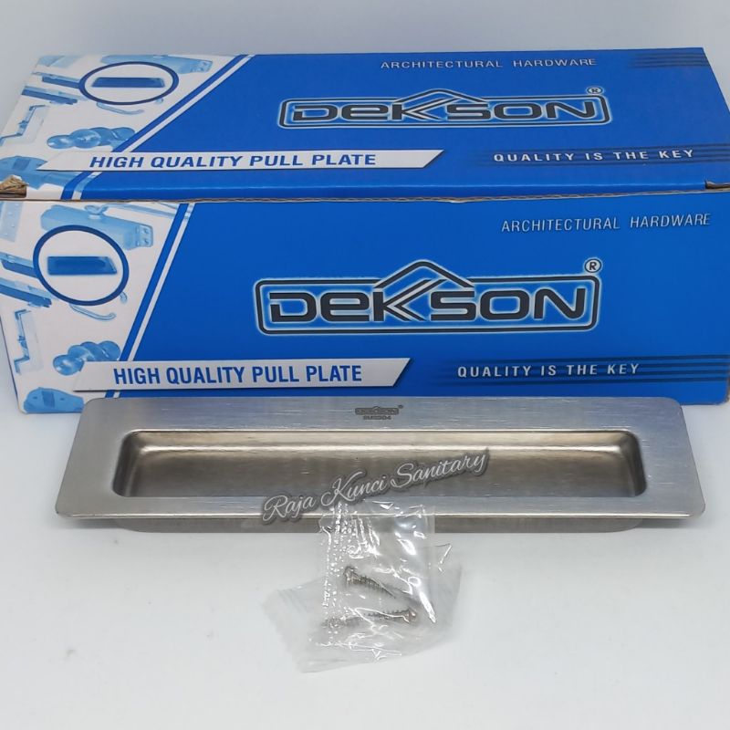 Pull Plate Dekkson PP 015 SQ 150 MM SSS/Handle Tanam Dekson /Handle Pintu Sliding/Tarikan Tanam Slid