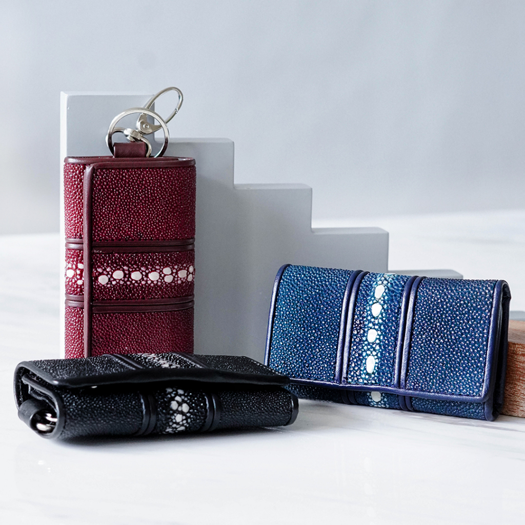 DOMPET STNK KULIT IKAN PARI CANDALA PARI