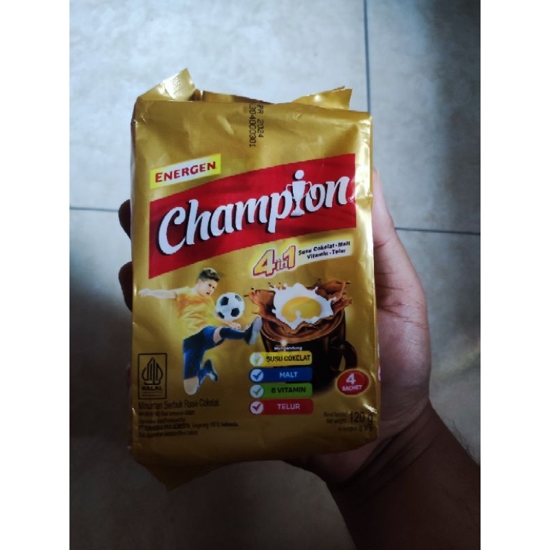 

Susu Coklat Champions by Energen