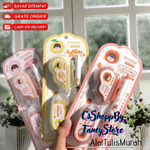

Corection Tape Free Pulpen Cetek Kode XDM 6228 Alat Tulis Sekolah Kantor Lengkap Cod