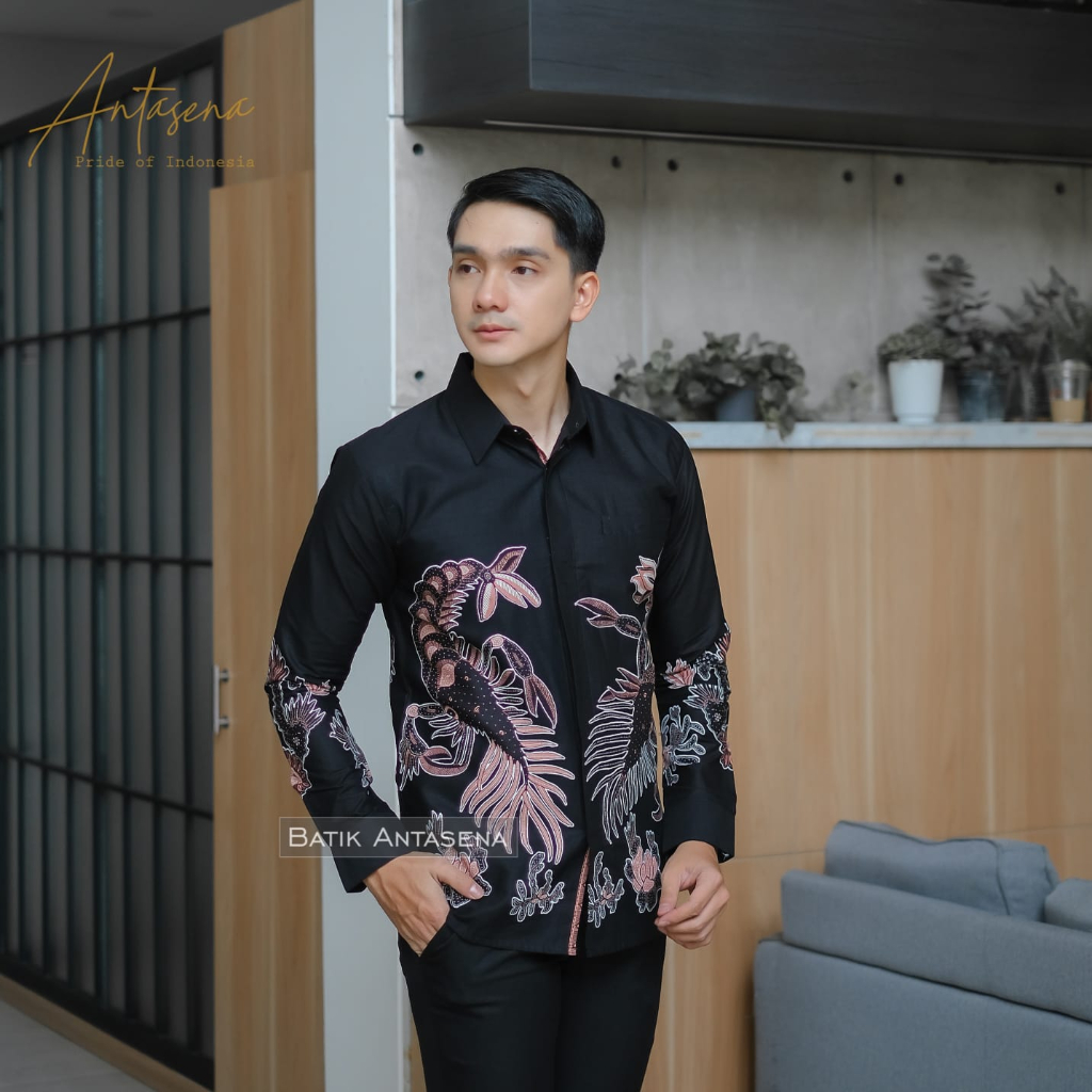Batik Antasena - Kemeja Batik Pria Slimfit Galah