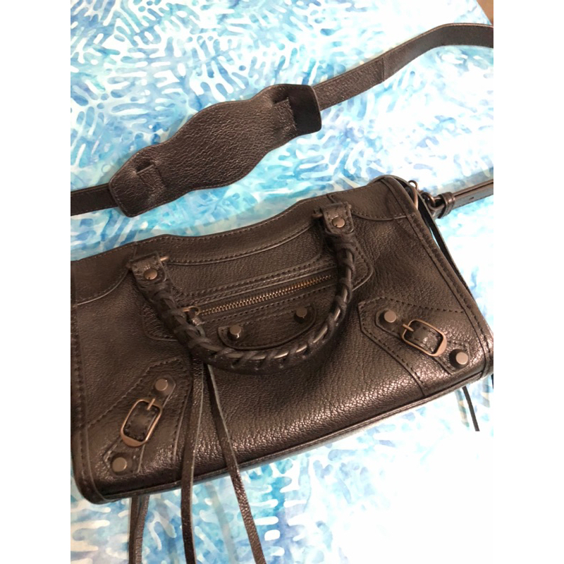 Balenciaga City Edge Mini 24 All Black - PRELOVED 