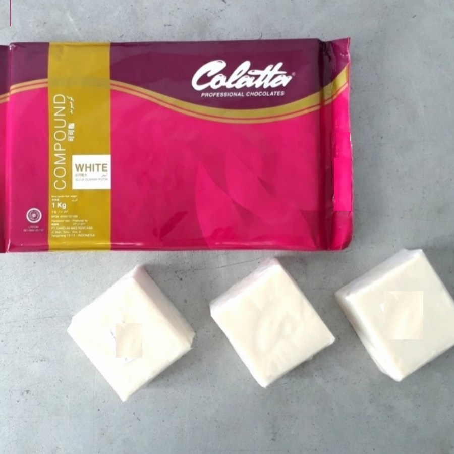 

Colatta Chocolate White Compound Repack 250gr