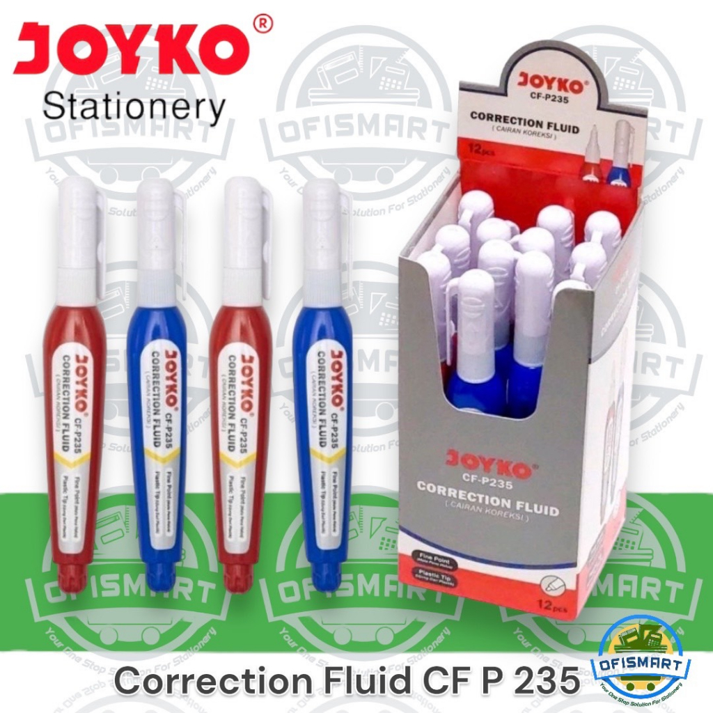 

Joyko Correction Fluid Tip Ex CF-P235 | @1Ktk-12PCs