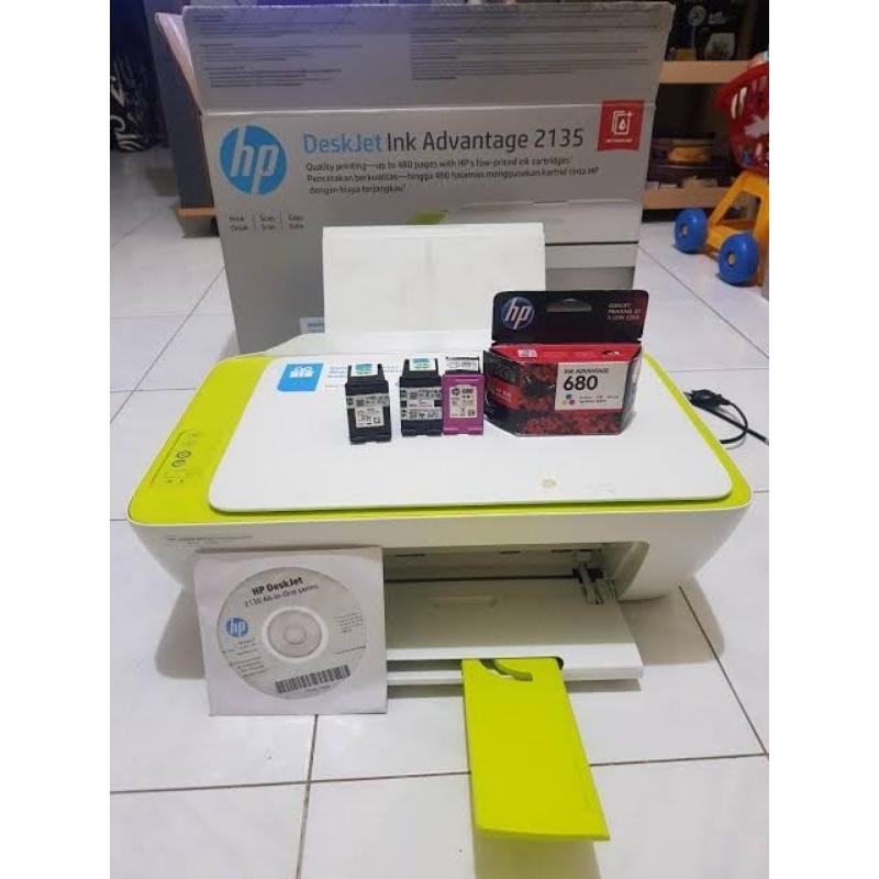 Printer HP Deskjet 2135 (Bekas)