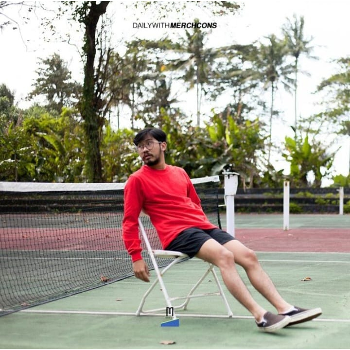 Longsleeve Red Fiery Polos Merchcons