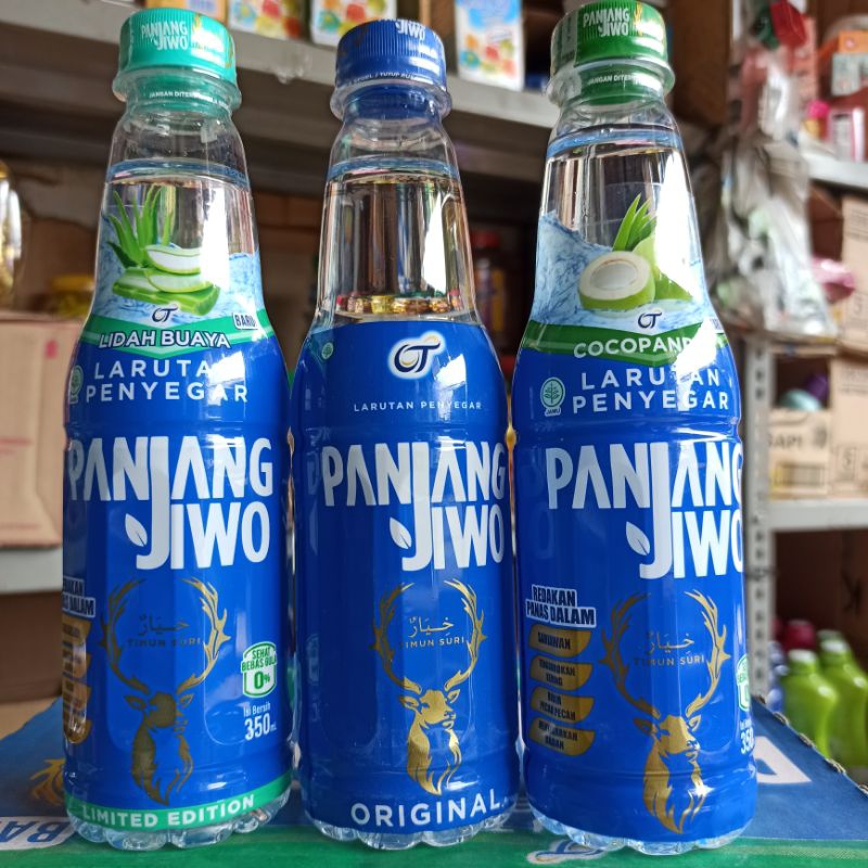 

Minuman Botol Larutan Penyegar Panjang Jiwo Cocopandan Lidah Buaya