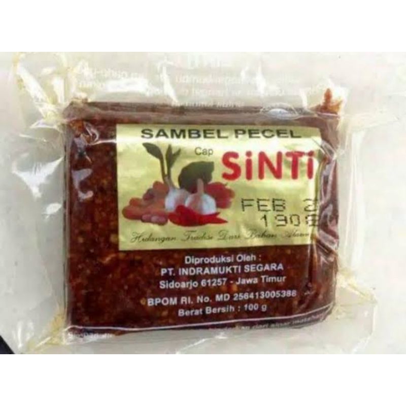 

sambal pecel SINTI 100g