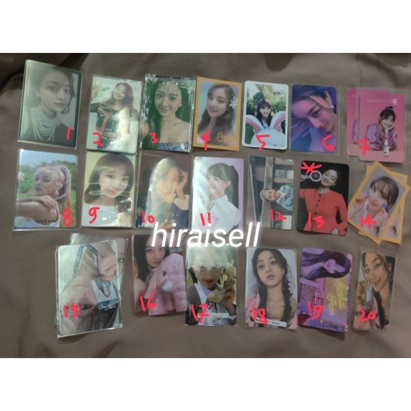 TWICE JIHYO PHOTOCARD FS FEEL SPECIAL POB RTD READY TO BE TSB THE STORY BEGINS BALI ALCOHOL FREE TOL