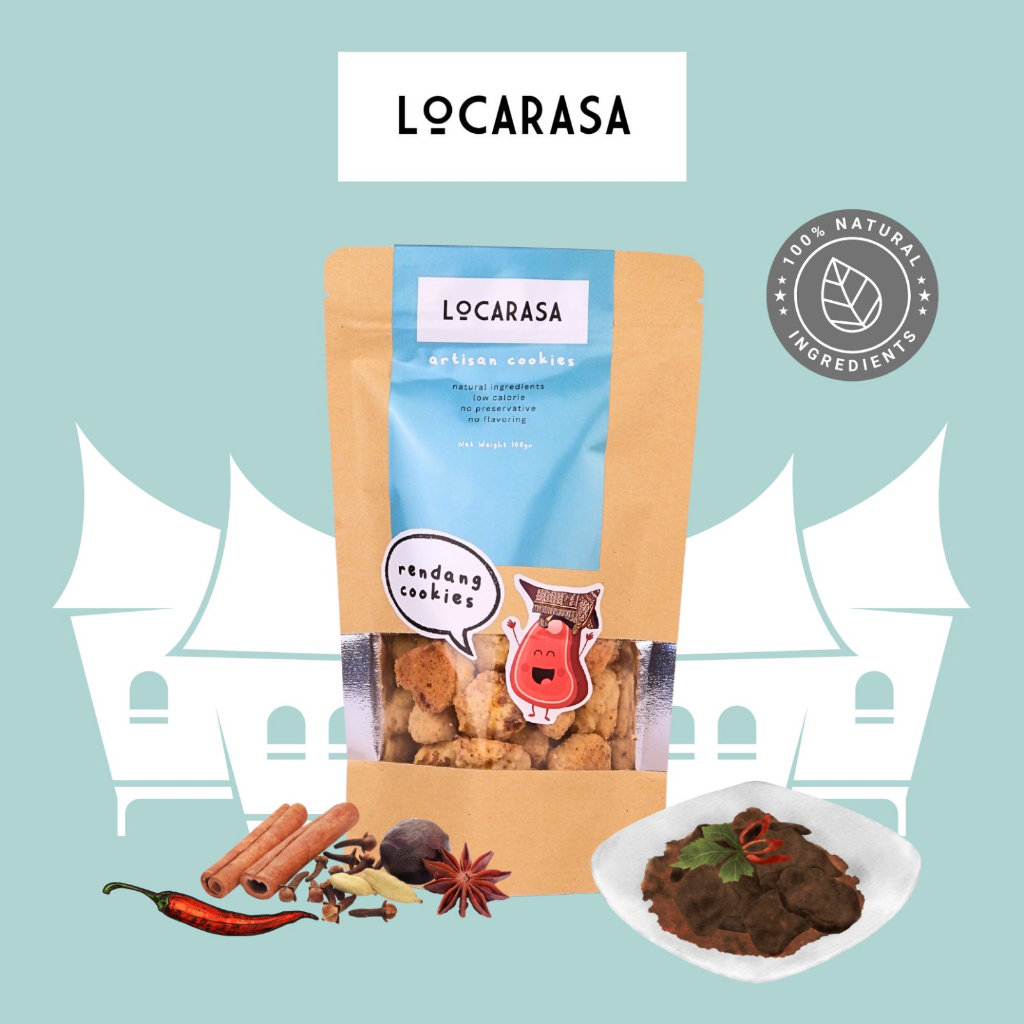 

LOCARASA - Rendang Cookies 100gr