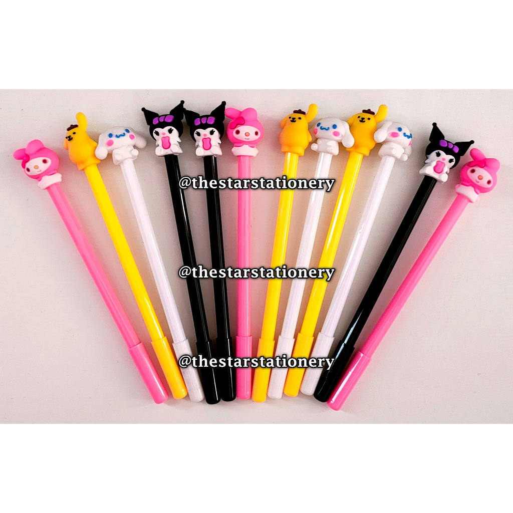 

(1 Biji) Bolpen Kepala Karakter Sanrio A076 / Gel Pen Karakter Lucu A-076
