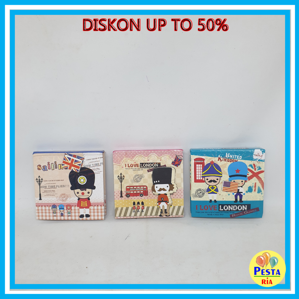 

Murah!! Diskon 50% Notes Vintage Negara, notes motif, notes fancy, notes mini, notebook mini, sticky note, pembatas buku