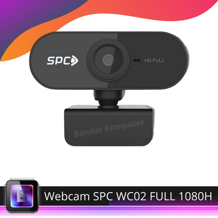 Webcam SPC WC02 1080HD / 2MP Full HD - Web Cam SPC WC 02 - WEB CAMERA