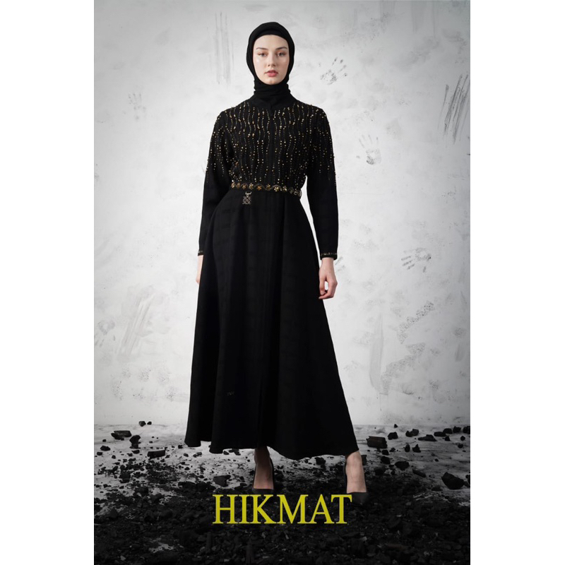 baju muslim Gamis hikmat terbaru A3008 original - Abaya hikmat terbaru
