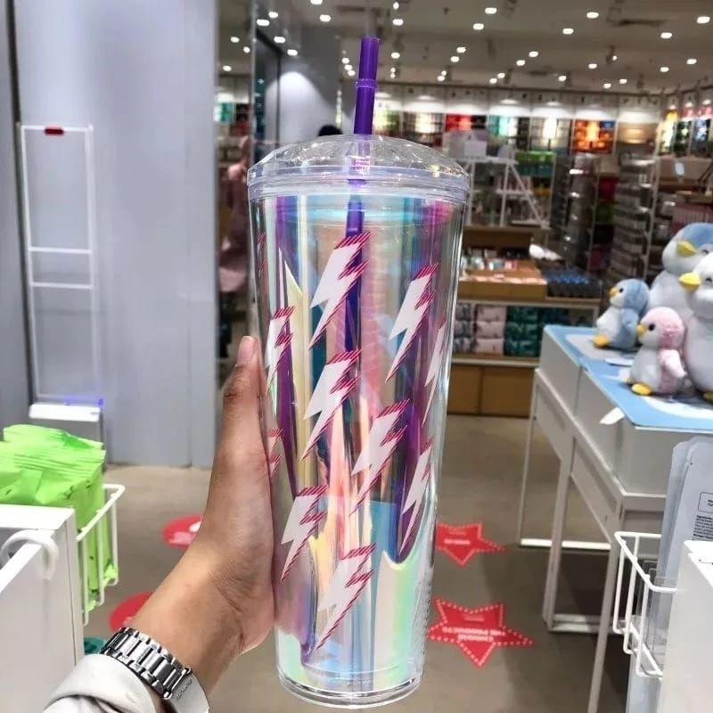 MINISO BOTOL TUMBLER PLUS SEDOTAN