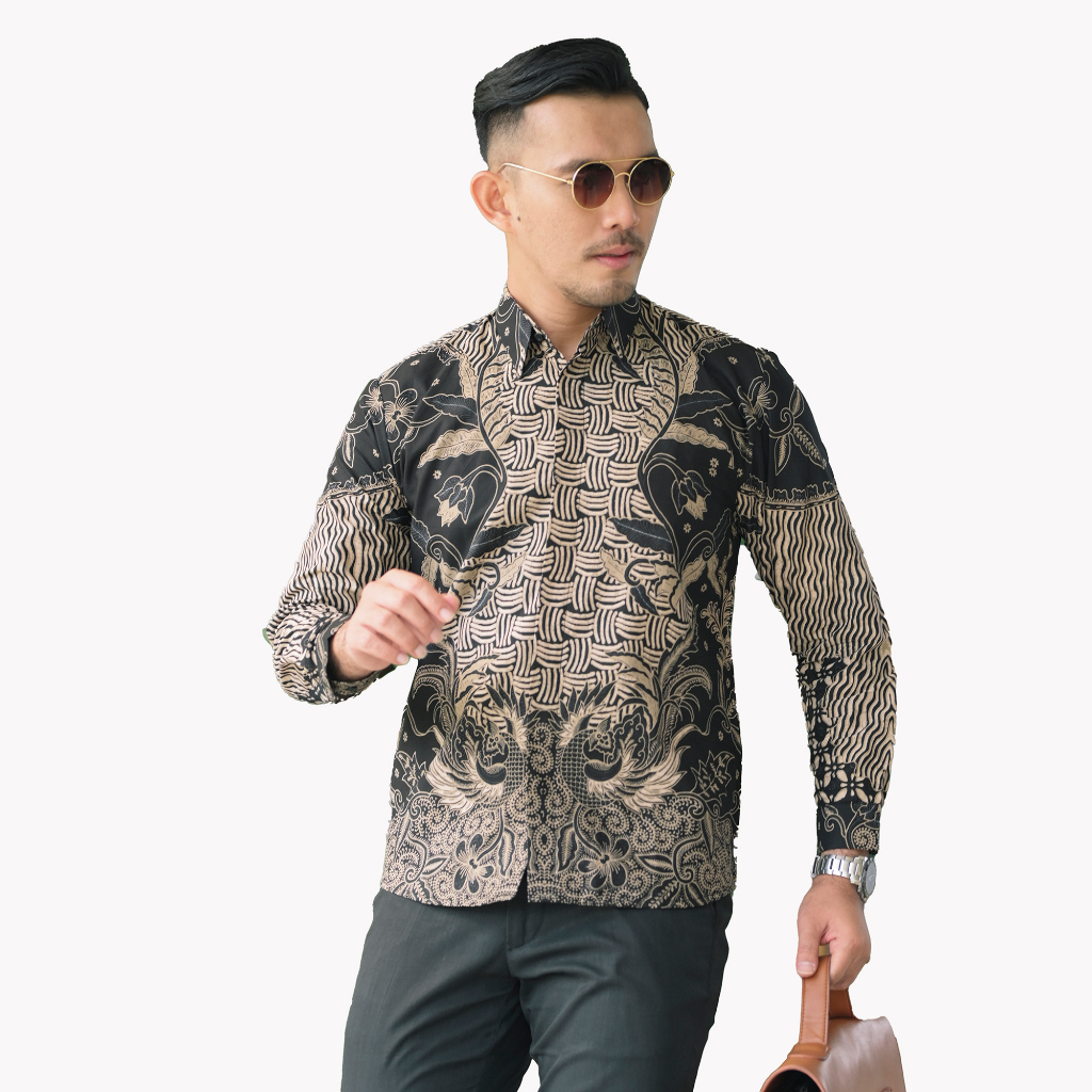 Hem Batiq Pria Panjang Baju Pesta Terbaru Kekinian Viral betik pria original terbaru Batik Alisan Le
