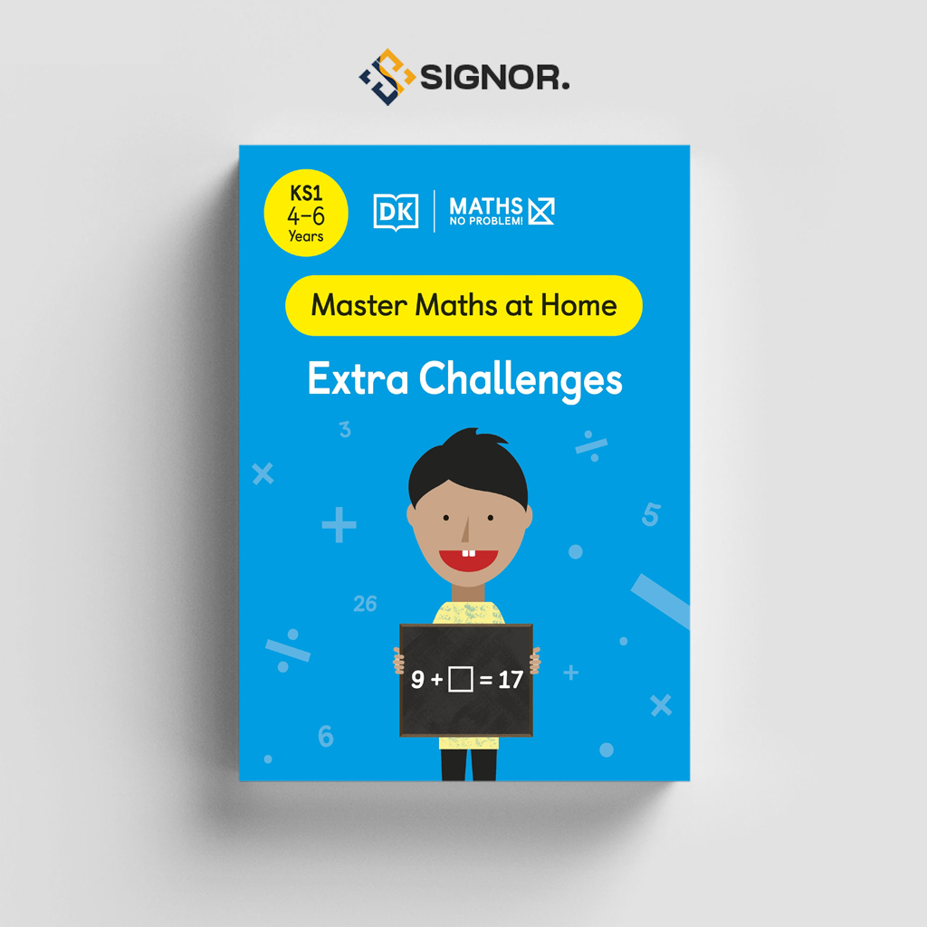 

[ENG2012] Maths (Master Maths at Home): No Problem! Extra Challenges, Ages 4-6 (Stage 1) - DK