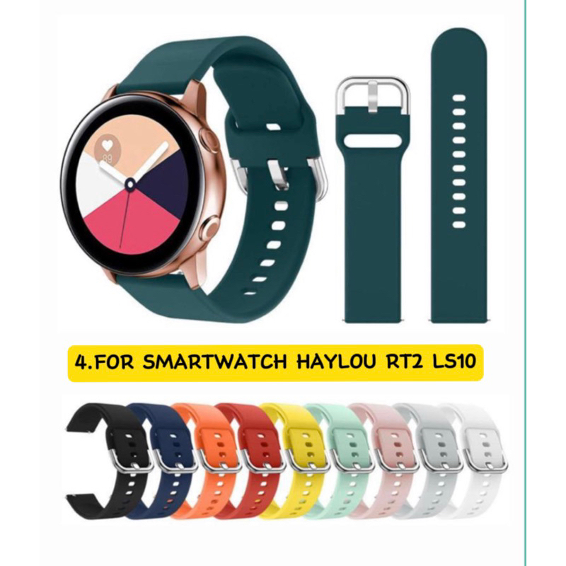 Strap/Tali Jam Smartwatch For Haylou RT2 LS10 - 22mm Silicone