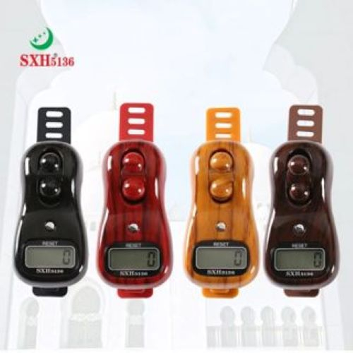 Tasbih SXH Digital Kayu Gulir Model 3001 S