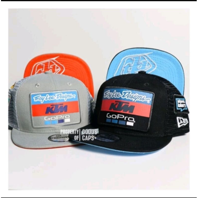 Topi racing KTM/topi motor cross/SNAPBACK racing KTM/trucker racing KTM topi gopro