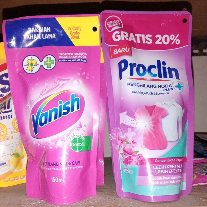 VANISH/PROCLIN 150ml Penghilang noda
