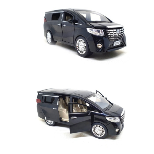 Jual Diecast Mobil Alphard Mainan Miniatur Mobil - Hitam Berkualitas