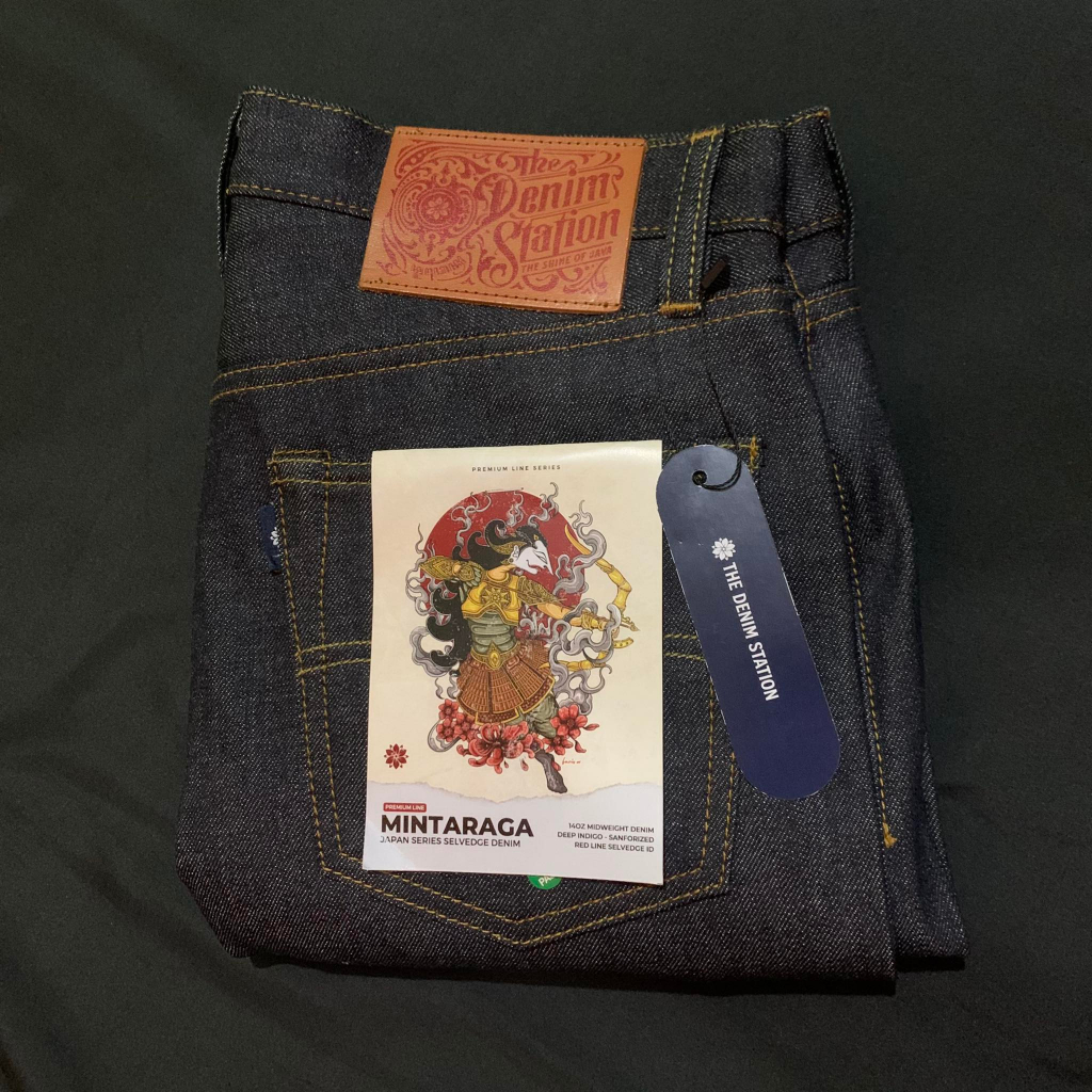 The Denim Station - MINTARAGA Japanese Selvedge Raw Denim