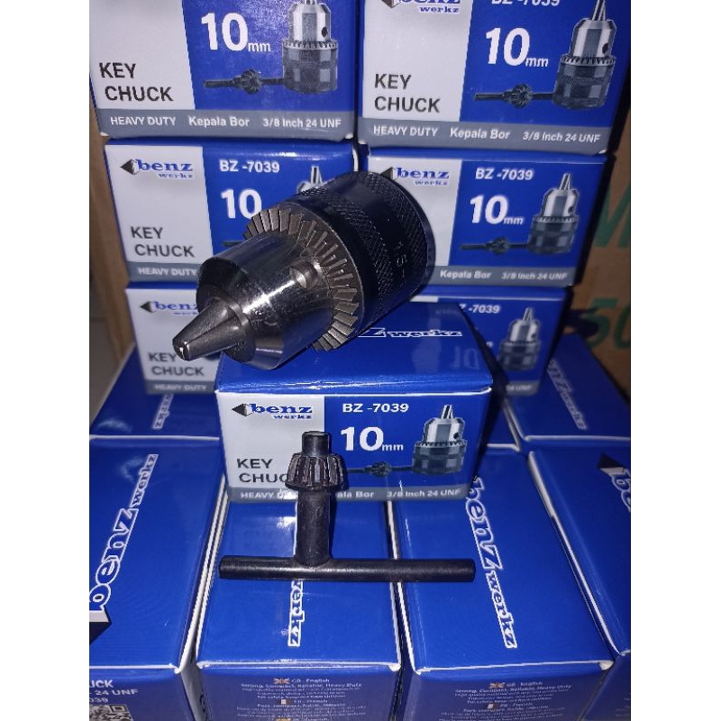 KEPALA BOR 10MM UNTUK MESIN BOR TANGAN 10MM MAKTEC  MAKITA RYU