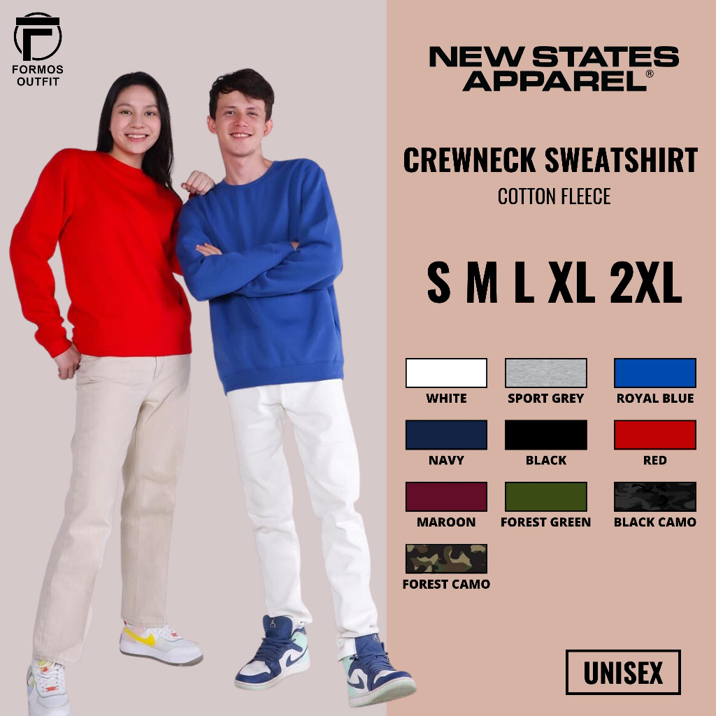 New States Apparel Crewneck Sweatshirt