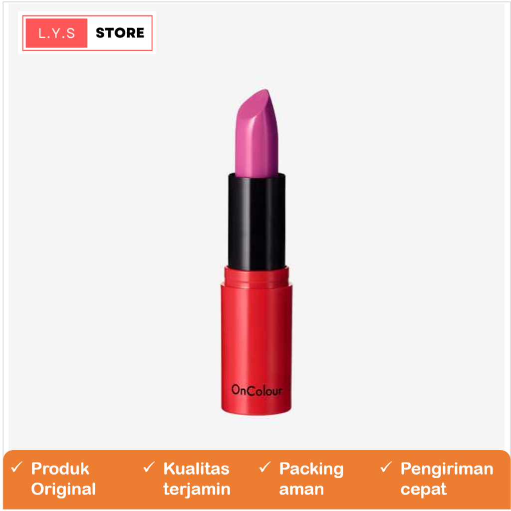 Kosmetik wanita/Lipstik murah/Oriflame/OnColour Cream Lipstick