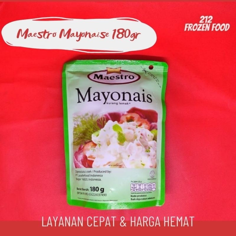 

Mayonais Maestro 180 gr Medan