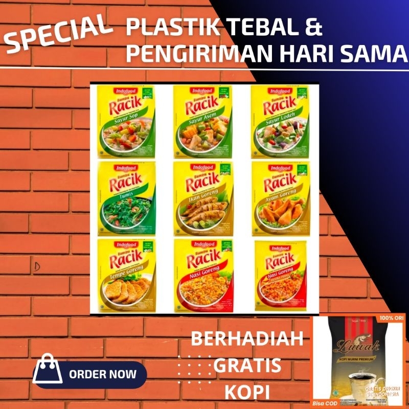 

indofood bumbu racik instan 33 gram