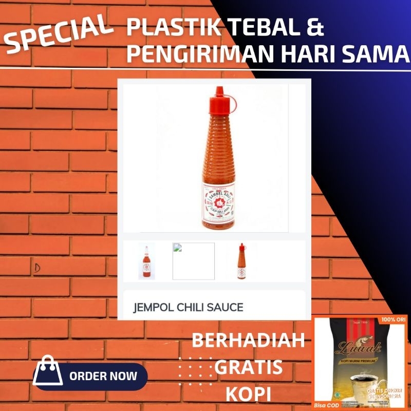 

jempol chili sauce saos saus sambal 140 ml