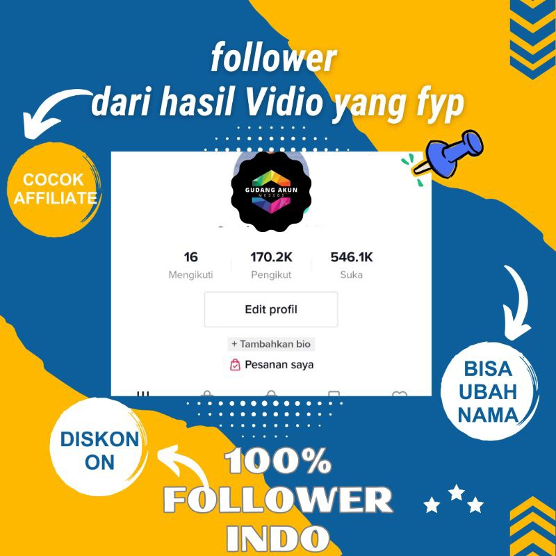 Akun Tiktok Fyp Bisa Affiliate Shop