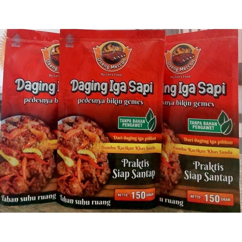 

Oseng iga Mercon /Family