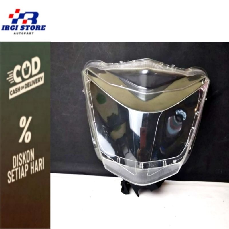 Mika Reflektor lampu depan Beat FI 2012 2013 2014 2015 mika lampu beat