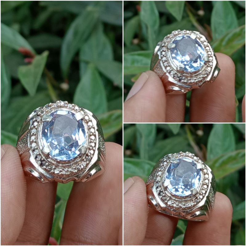 Cincin Blue Aquamarine