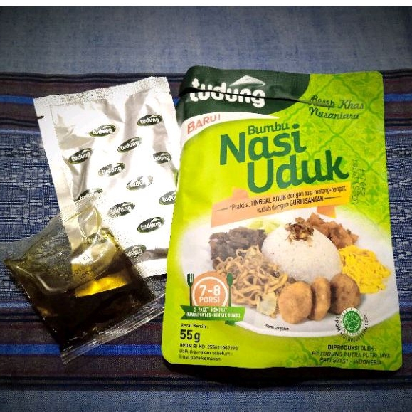 

Tudung Bumbu Nasi Uduk untuk 7 atau 8 Porsi