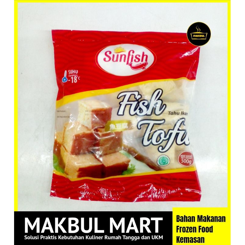 

Sunfish Fish Tofu 500gr