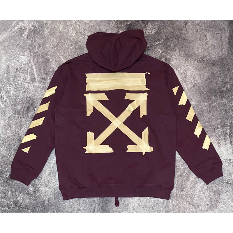 Hoodie Off White Tape arrow second preloved