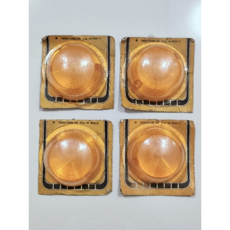 Kaca Mika Lampu Sen Yamaha GT80 AS3 AS1 RD125 YL1 YL2 L2G RS100 RS125 LS3 YG1 IMASEN 183-83332-21 Or