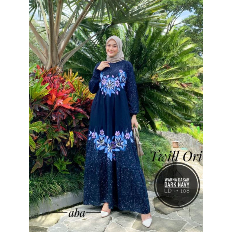 GAMIS TWILL LUKIS ORI PEKALONGAN