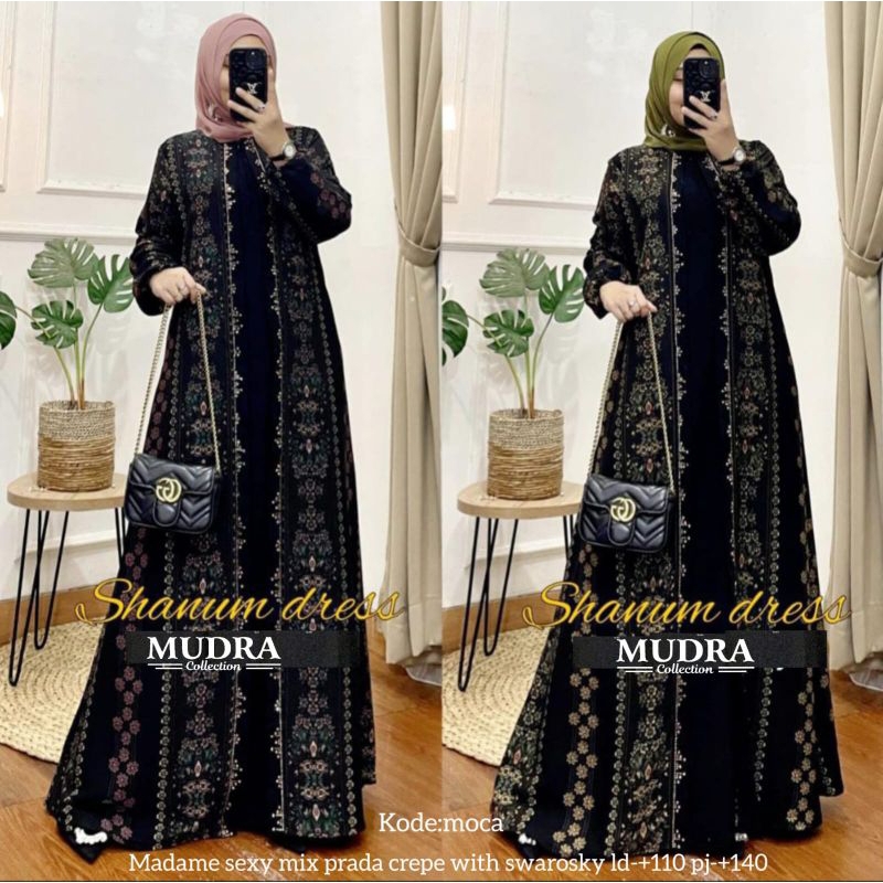 ZELLA MAXY gamis dress matt katun import DAN SHILPA MAXY GAMIS DRESS JUMBO LUCKYdan dress konsena DA