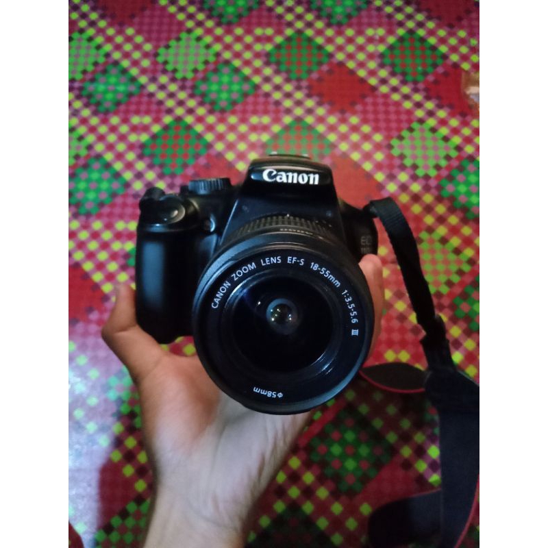 KAMERA CANON 1100D SECOND NEW FULL EFEK