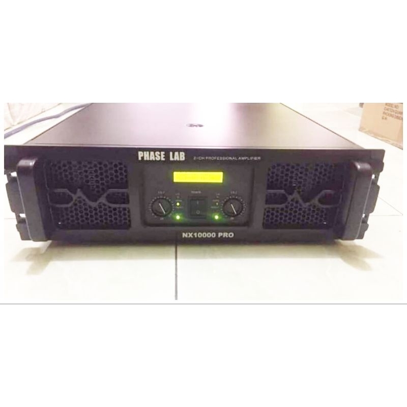 Power Amplifier Phase Lab NX10000 Pro Power Phaselab 2 Channel