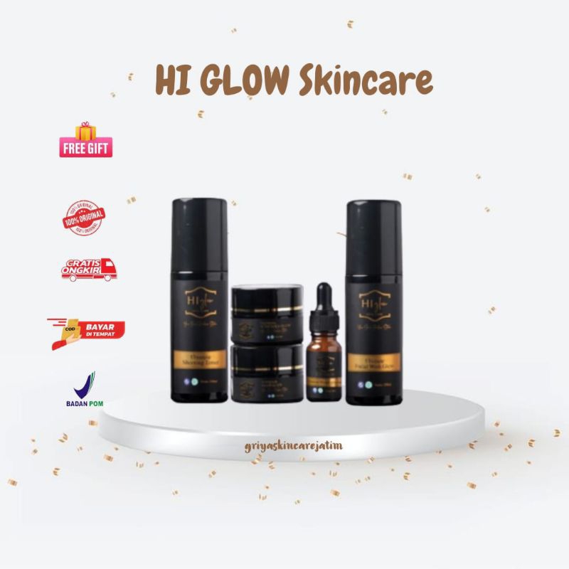 HI GLOW / PAKET WAJAH HI GLOW / ORIGINAL / BPOM / PAKET ACNE / PAKET GLOW / PAKET FLEK