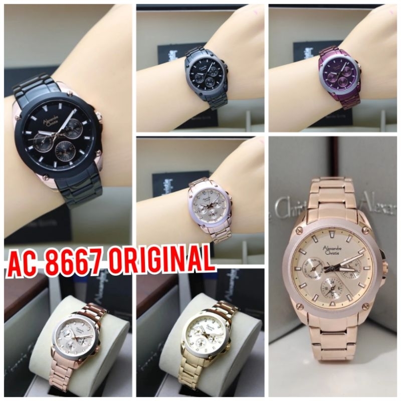 ALEXANDRE CHRISTIE WANITA AC 8667 | AC8667 TERBARU ORIGINAL